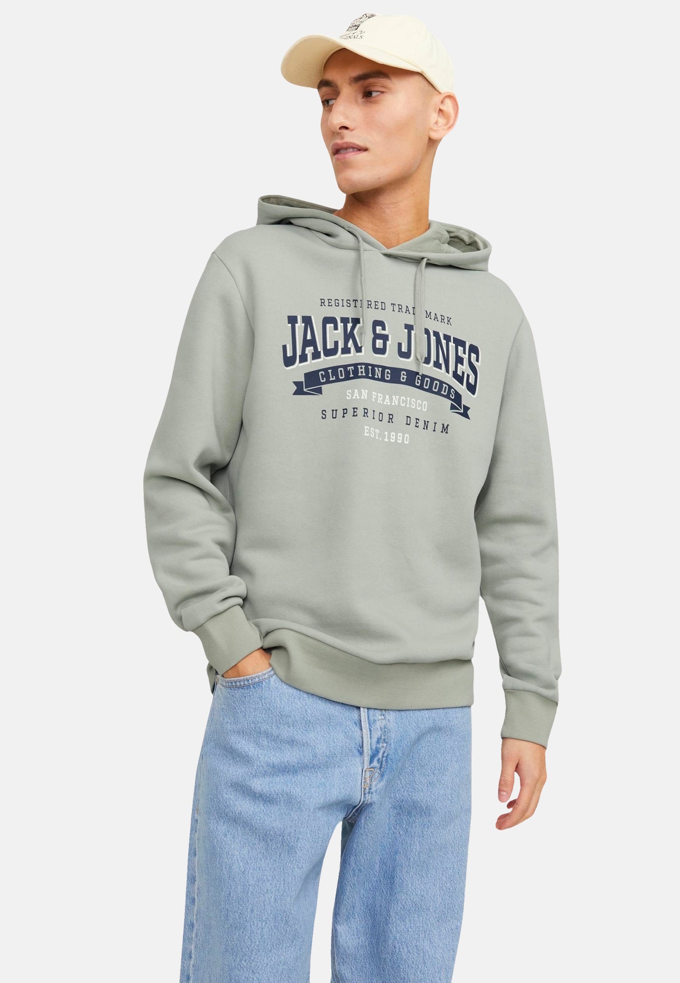 Jack & Jones Logo2 Col Kapuzensweatshirt