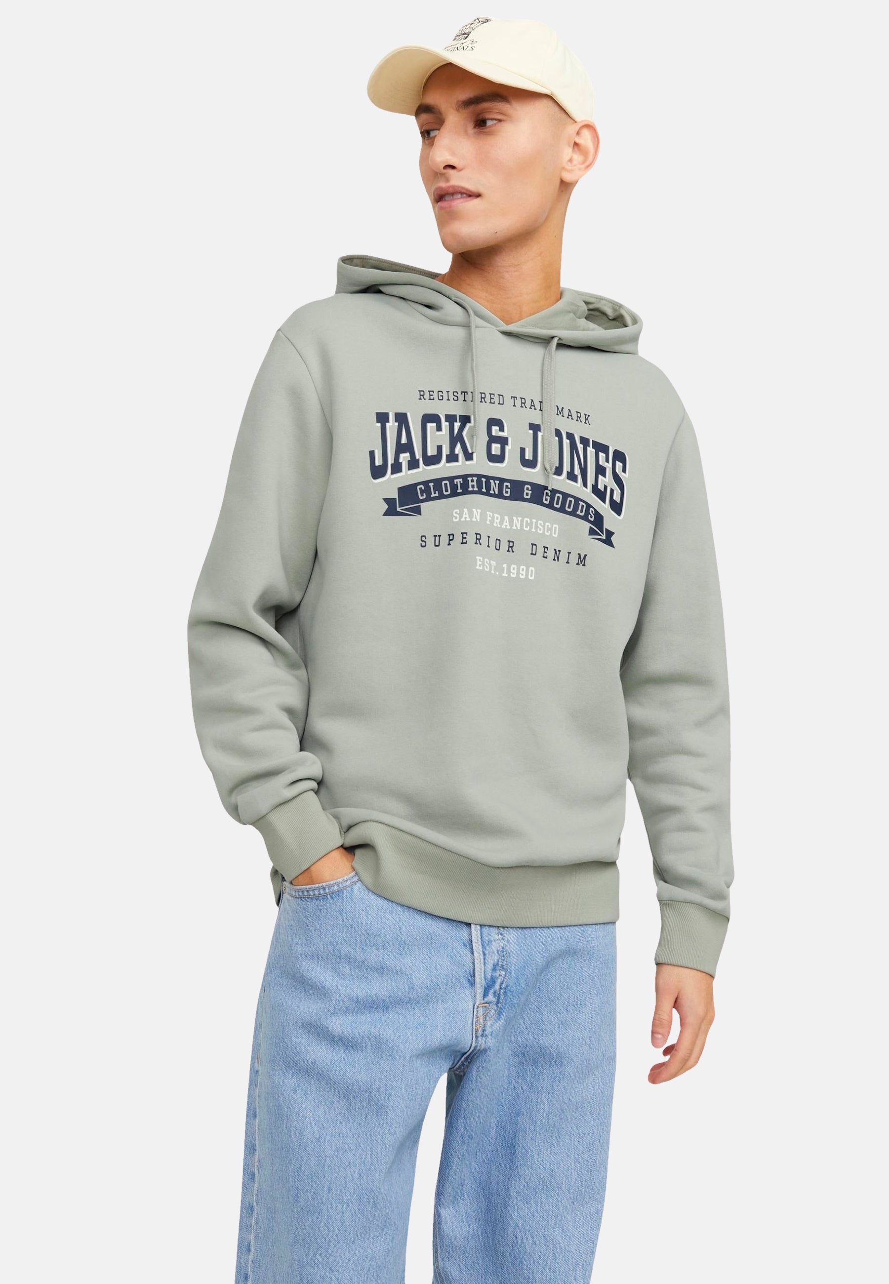Jack & Jones Logo2 Col Kapuzensweatshirt