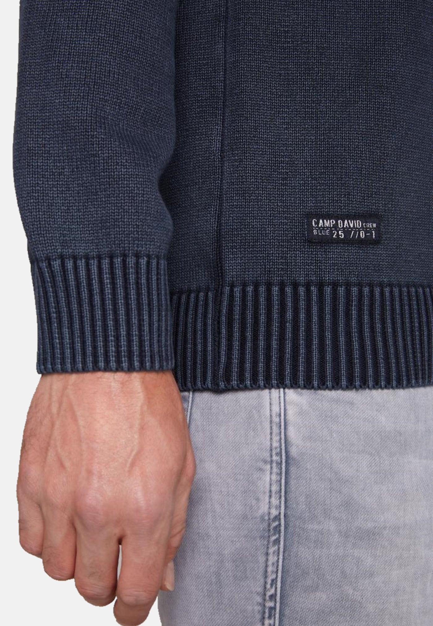 Camp David Strickpullover V-Neck