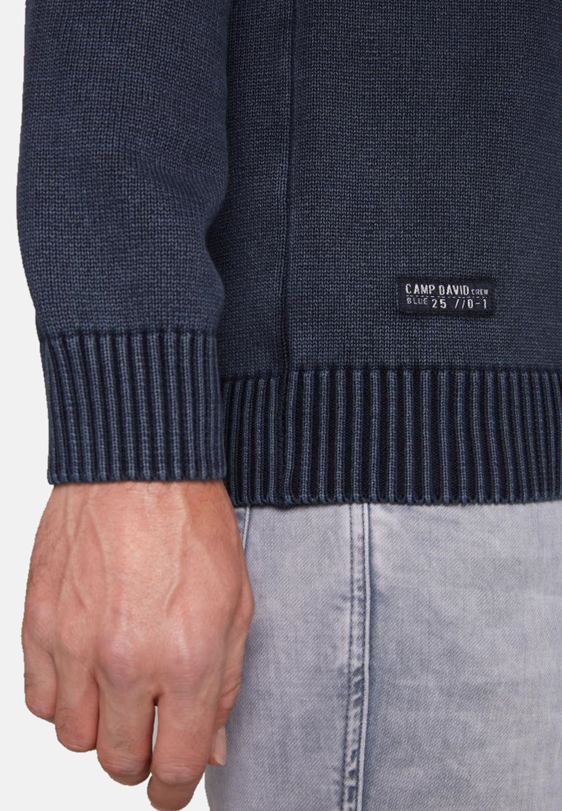 Camp David Strickpullover V-Neck