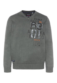 Camp David Strickpullover V-Neck
