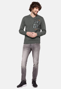 Camp David Strickpullover V-Neck