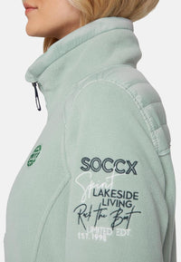 Soccx ROCK THE BOAT Fleecejacke