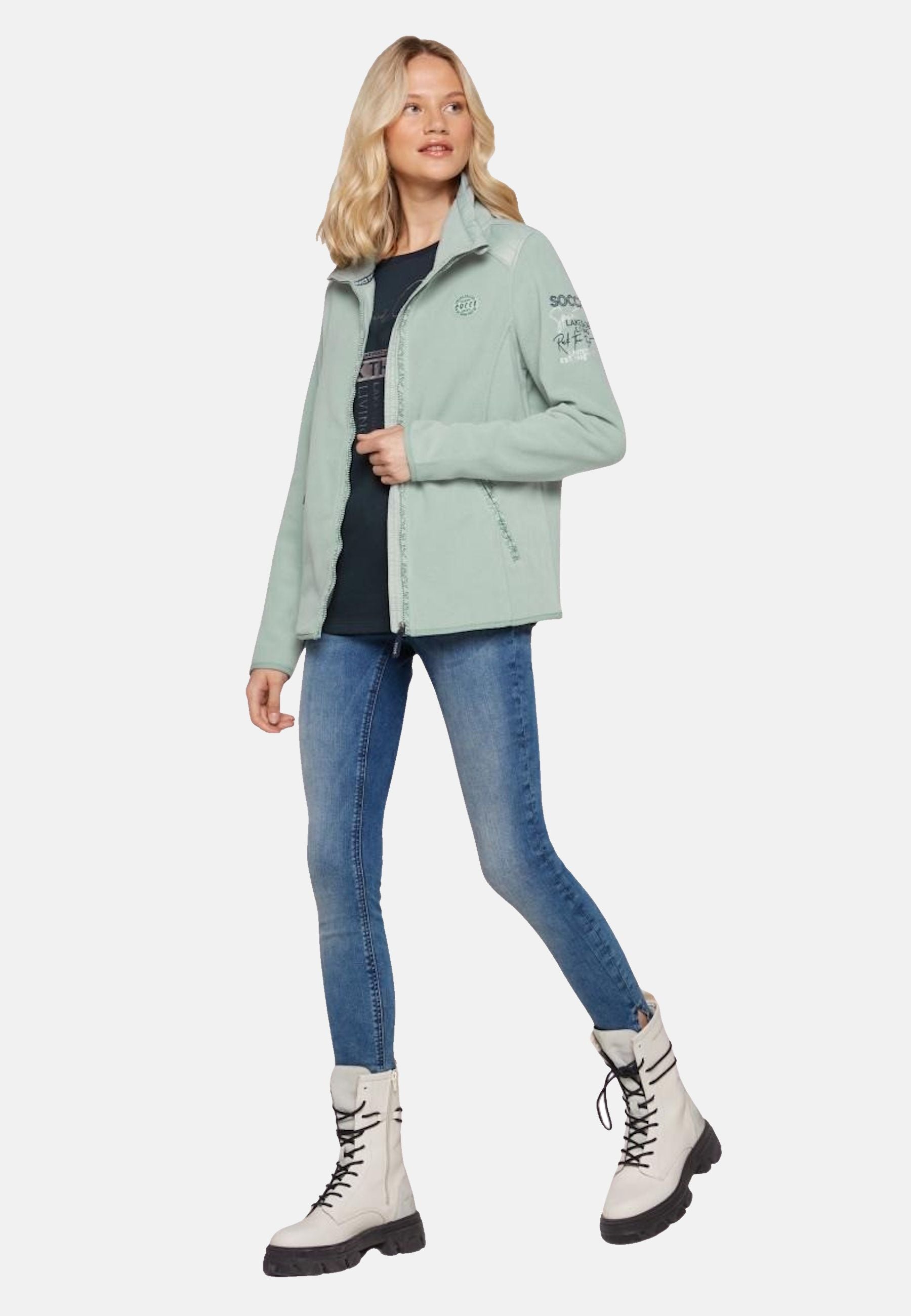 Soccx ROCK THE BOAT Fleecejacke