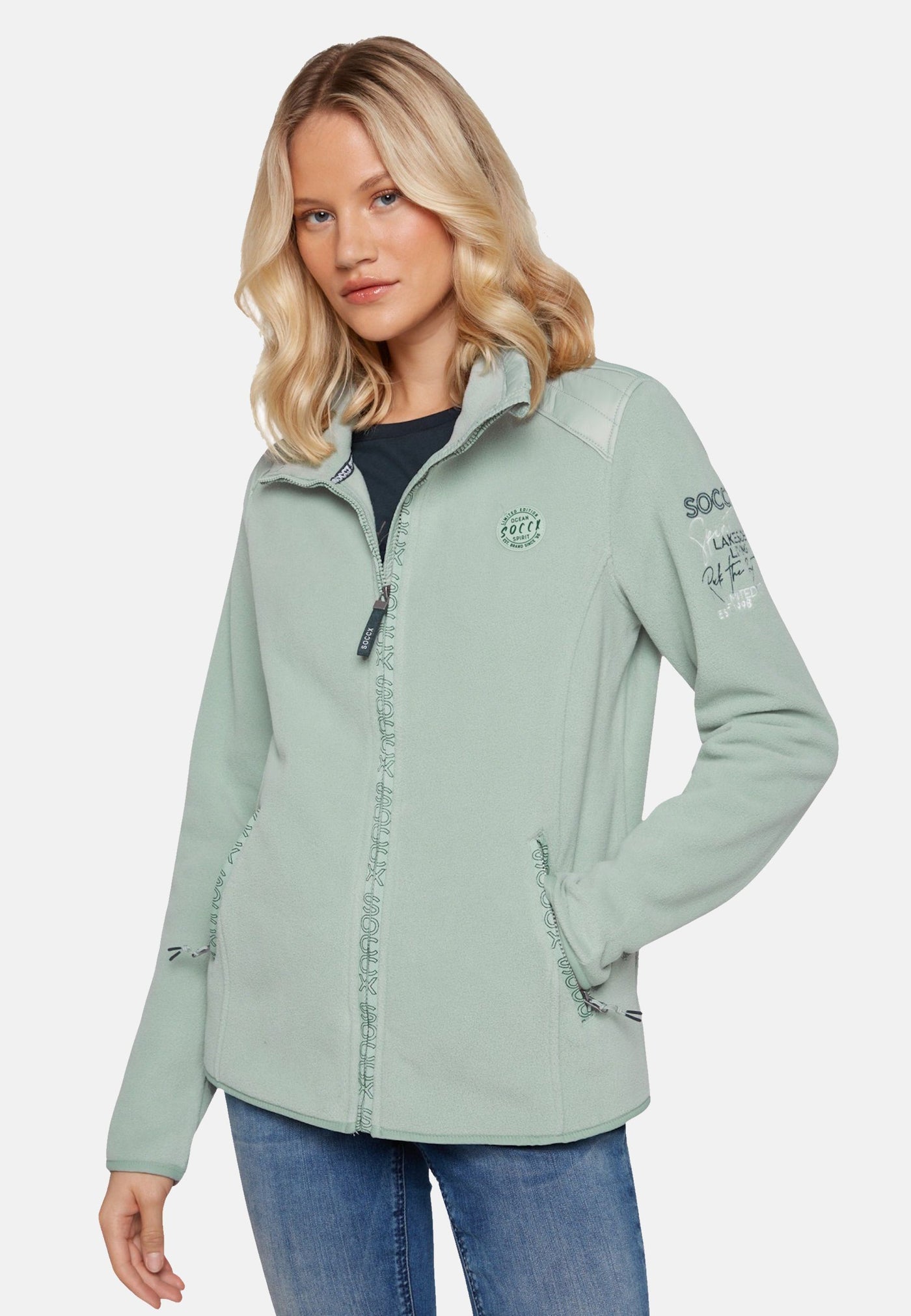 Soccx ROCK THE BOAT Fleecejacke