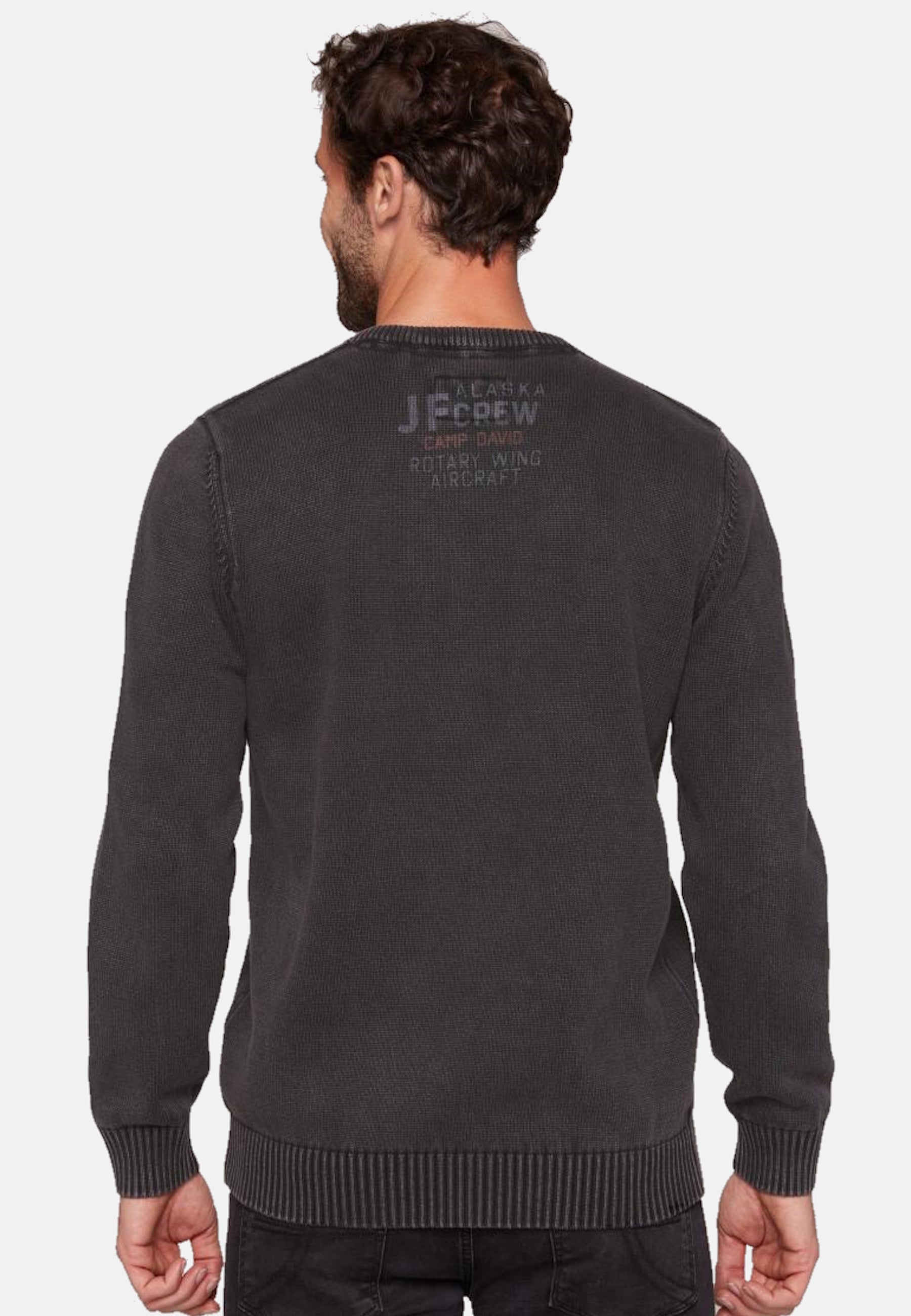 Camp David Strickpullover V-Neck