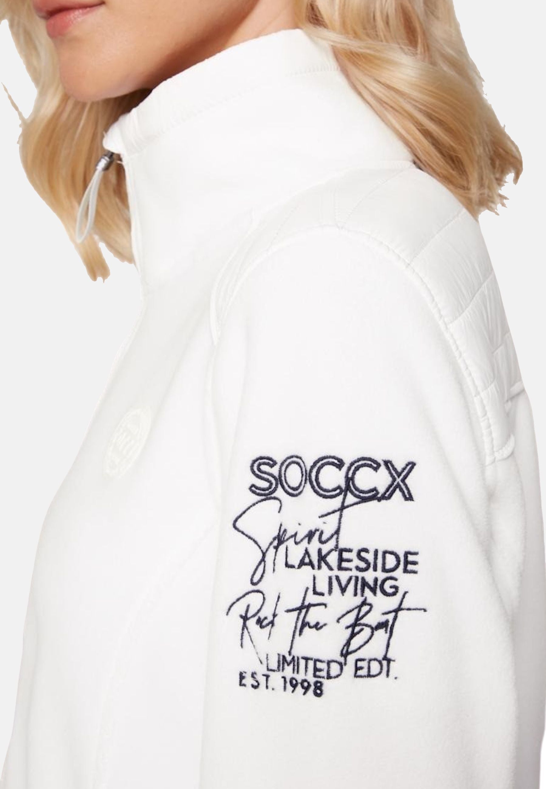 Soccx ROCK THE BOAT Fleecejacke