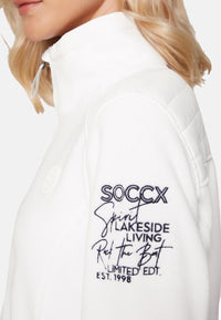 Soccx ROCK THE BOAT Fleecejacke
