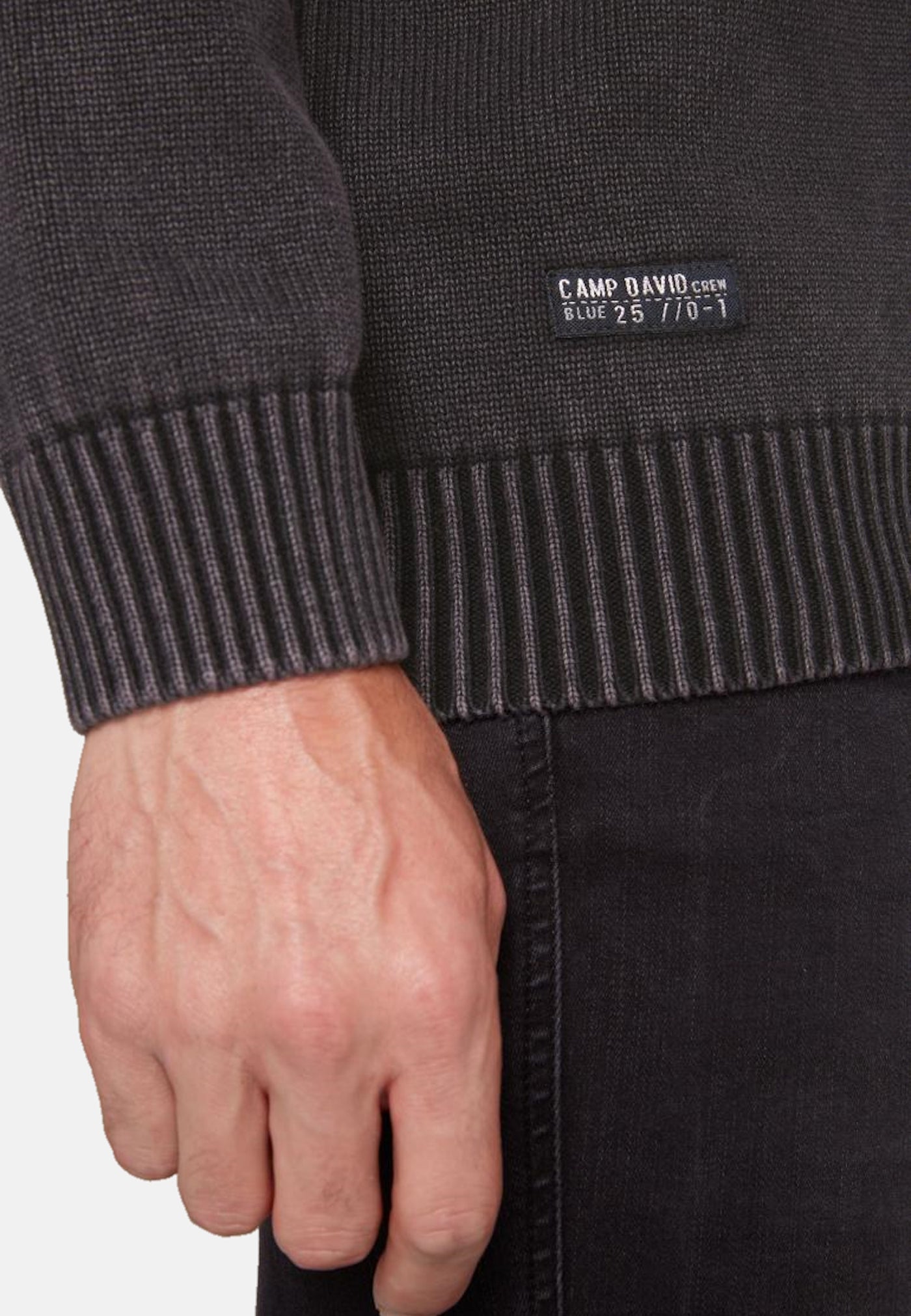 Camp David Strickpullover V-Neck