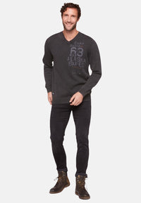 Camp David Strickpullover V-Neck