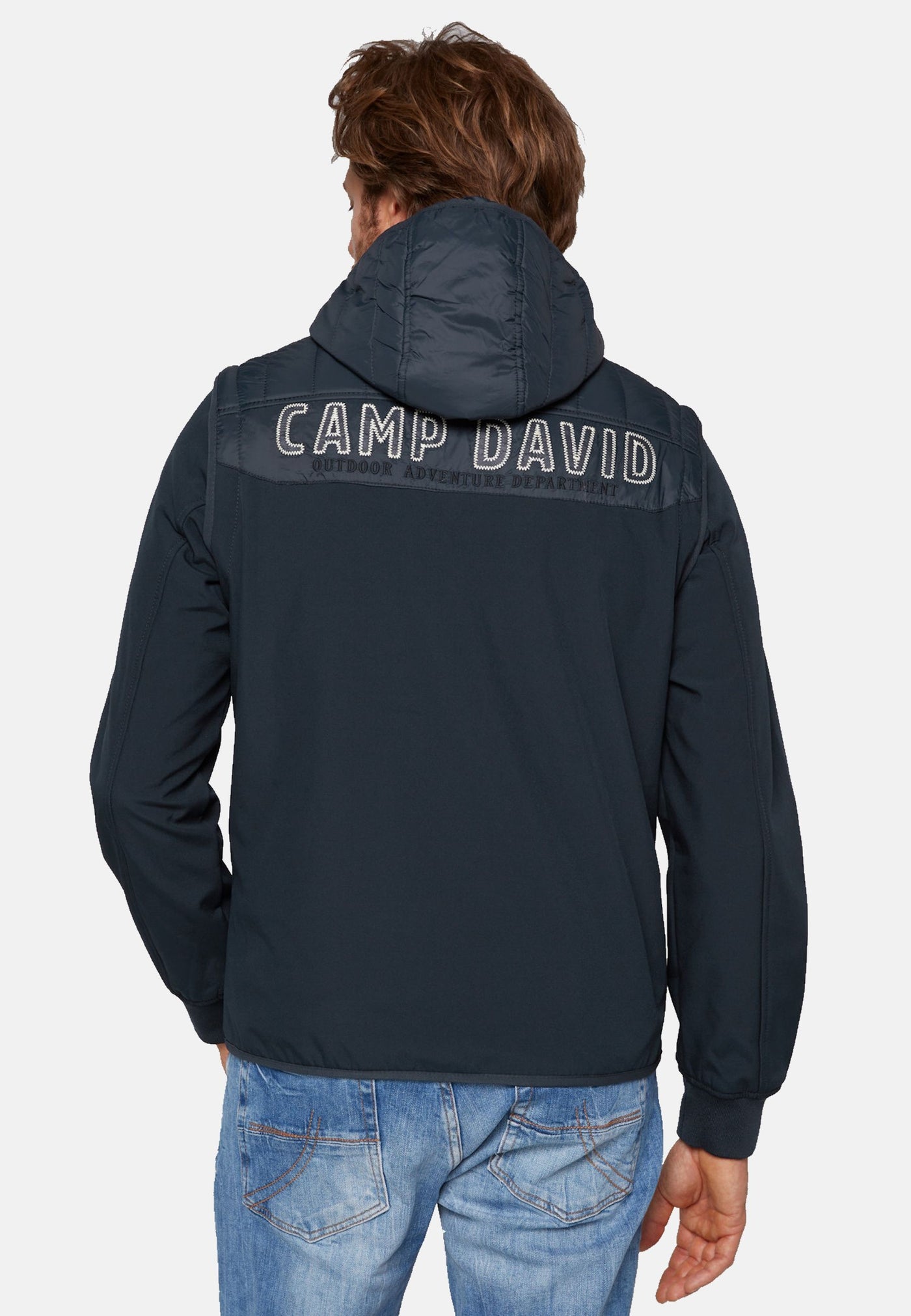Camp David halb Stepp- und Softshelljacke