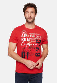 Camp David ALASKA ICE TOUR Kurzarmshirt