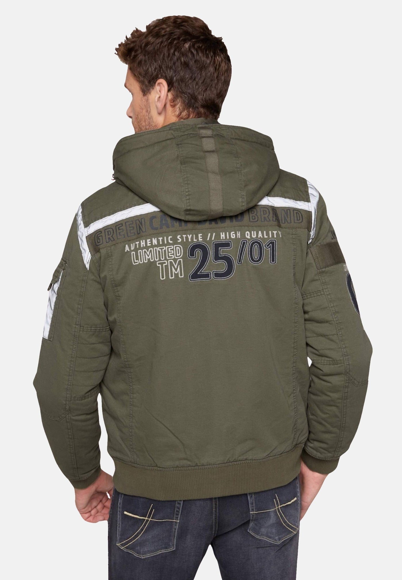 Camp David wattierter Blouson