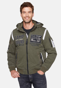 Camp David wattierter Blouson