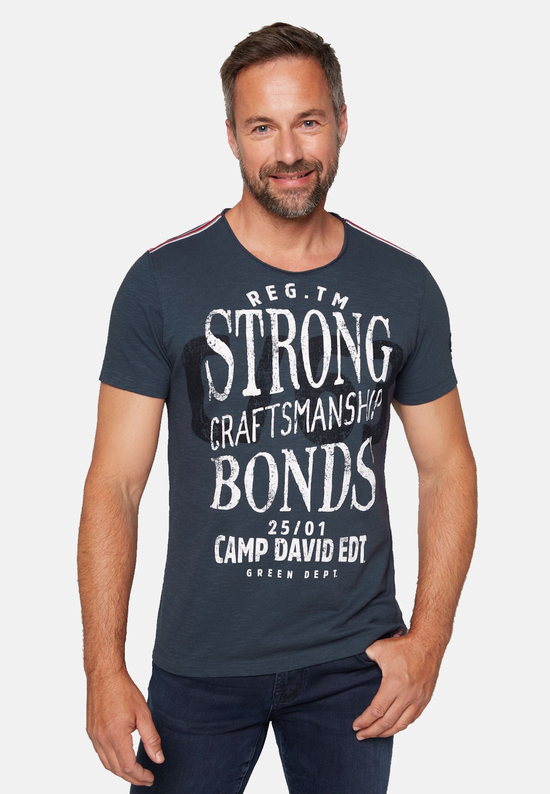Camp David THE CRAFTSMEN Kurzarmshirt