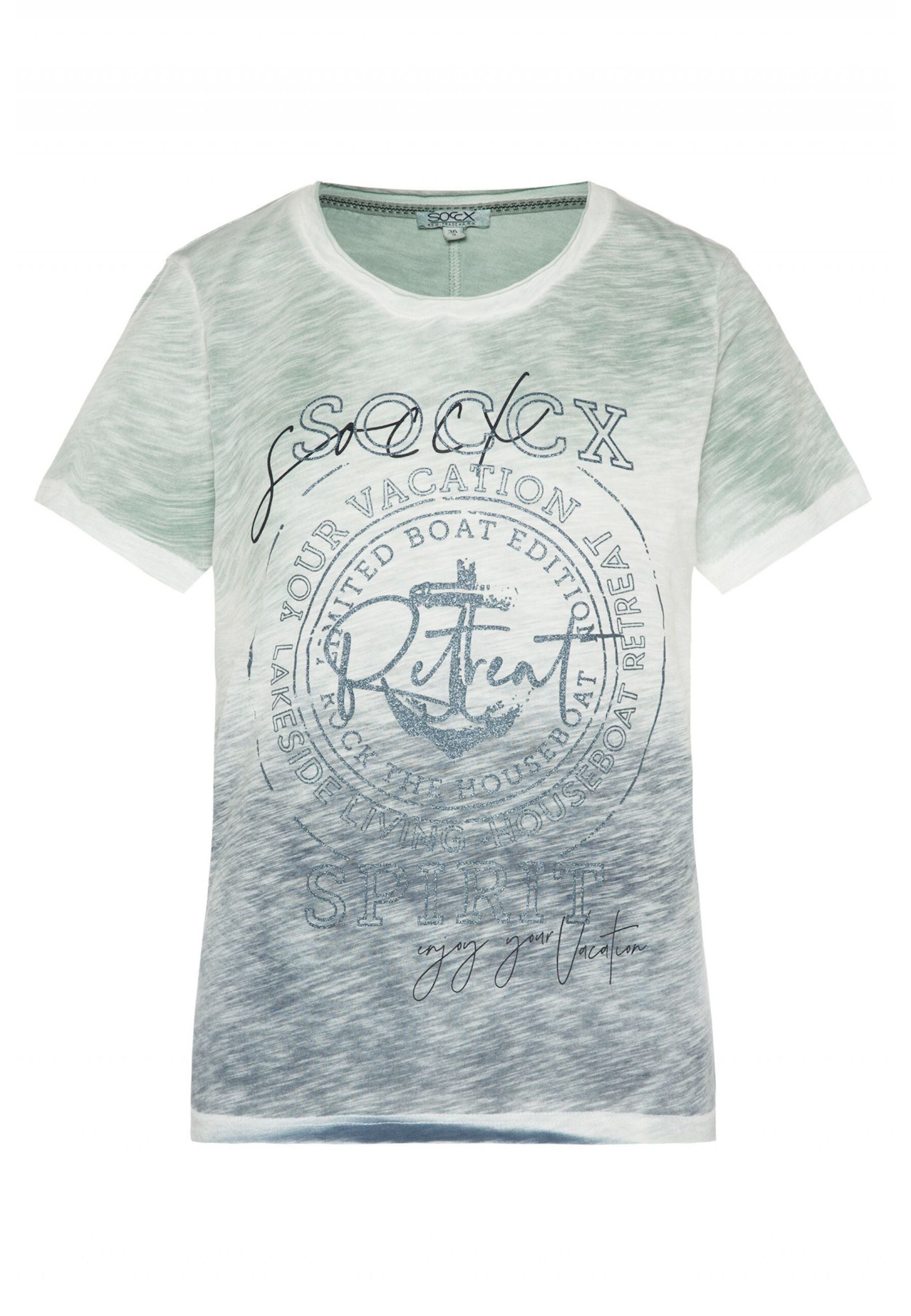 Soccx ROCK THE BOAT Kurzarmshirt