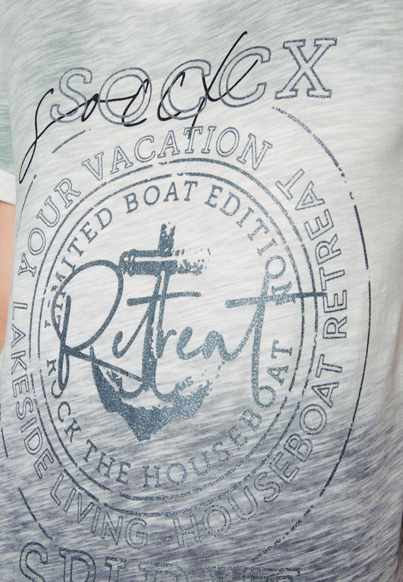 Soccx ROCK THE BOAT Kurzarmshirt