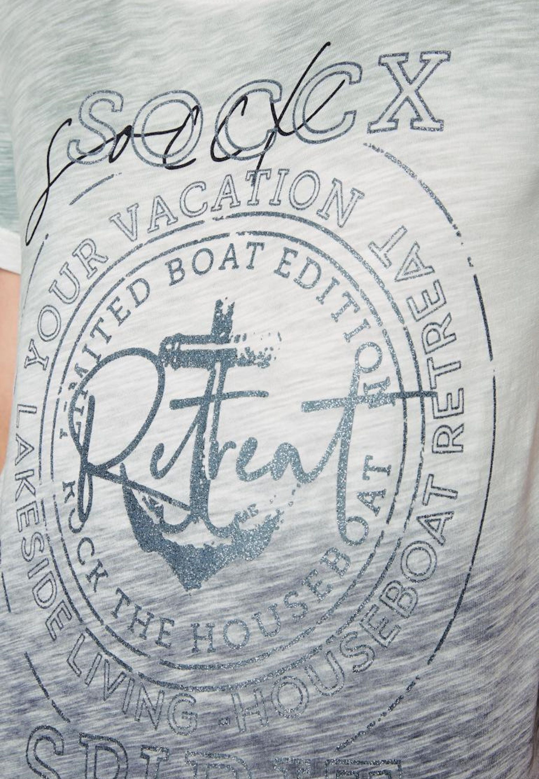 Soccx ROCK THE BOAT Kurzarmshirt