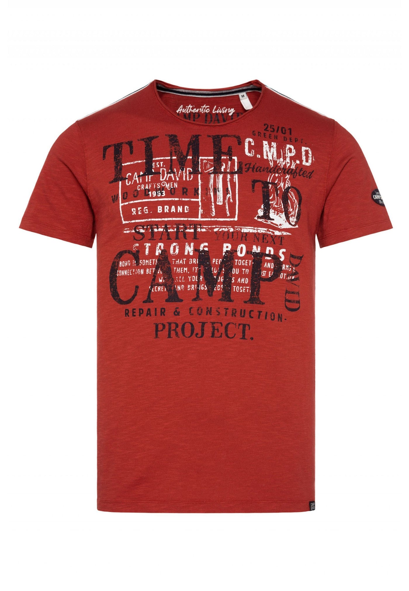 Camp David THE CRAFTSMEN Kurzarmshirt
