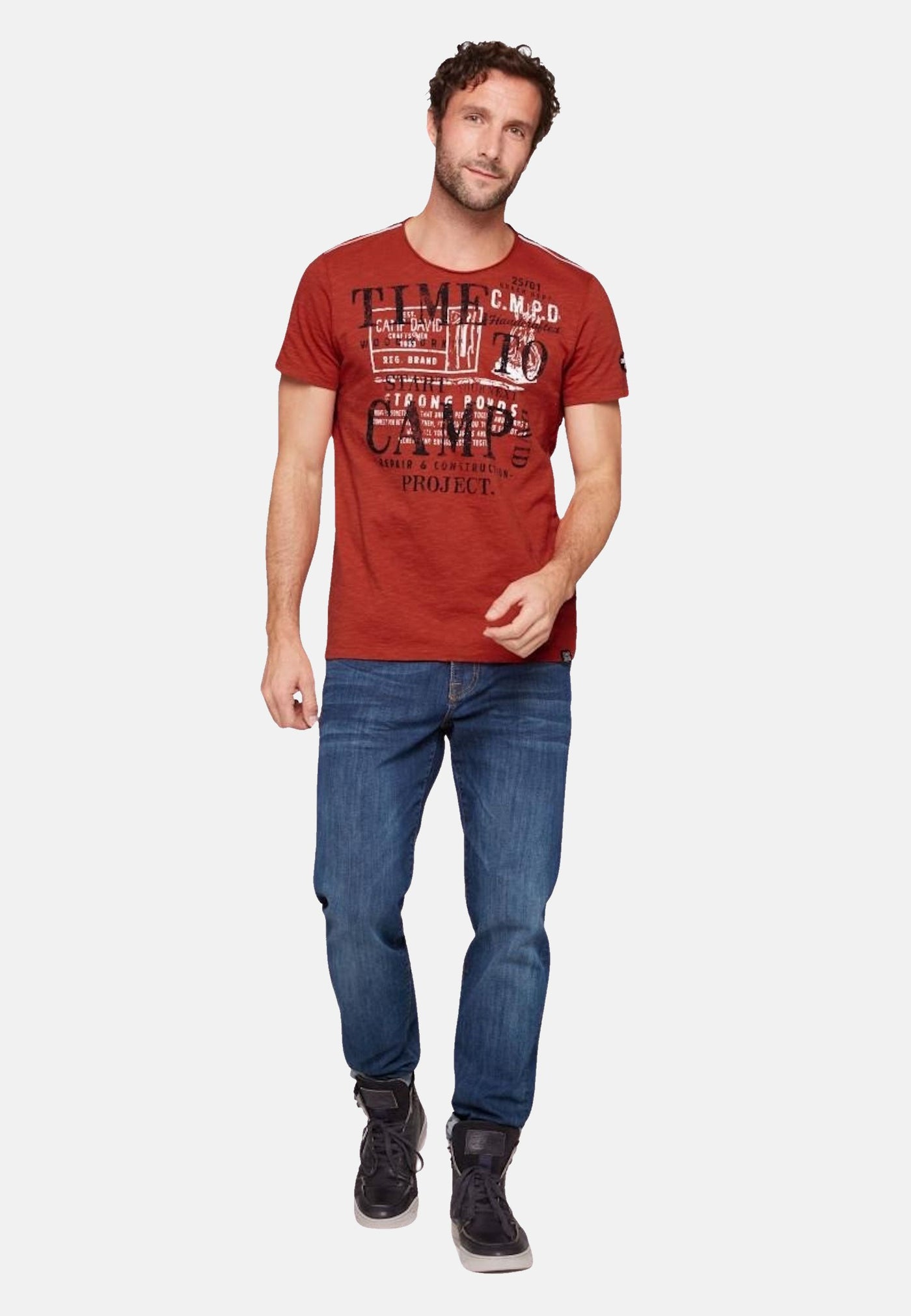 Camp David THE CRAFTSMEN Kurzarmshirt
