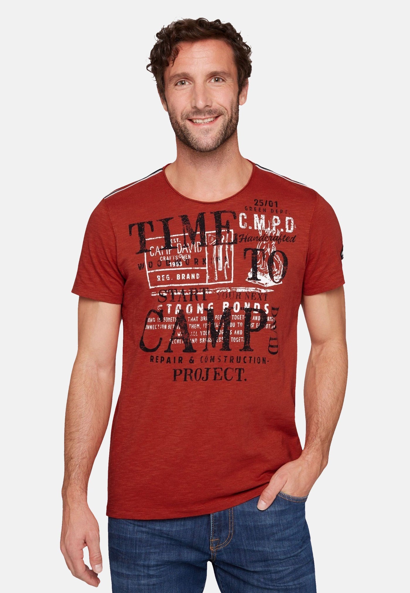 Camp David THE CRAFTSMEN Kurzarmshirt