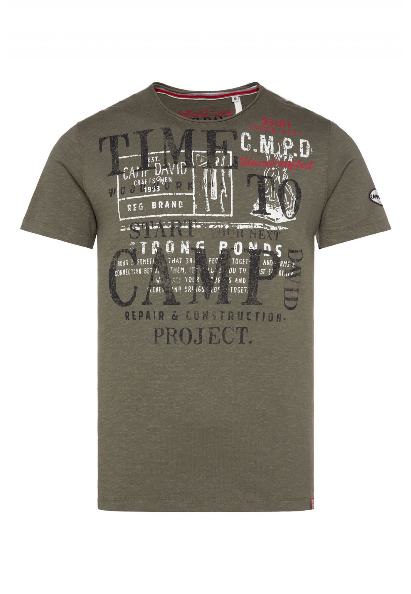 Camp David THE CRAFTSMEN Kurzarmshirt