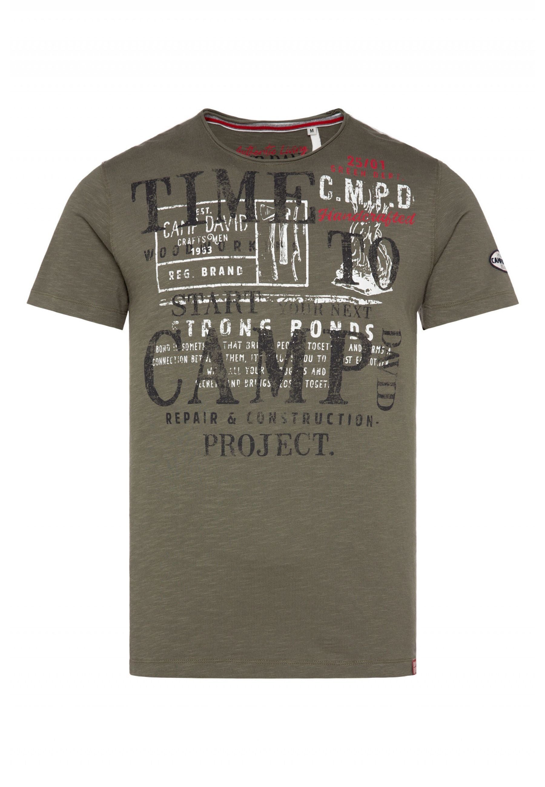Camp David THE CRAFTSMEN Kurzarmshirt