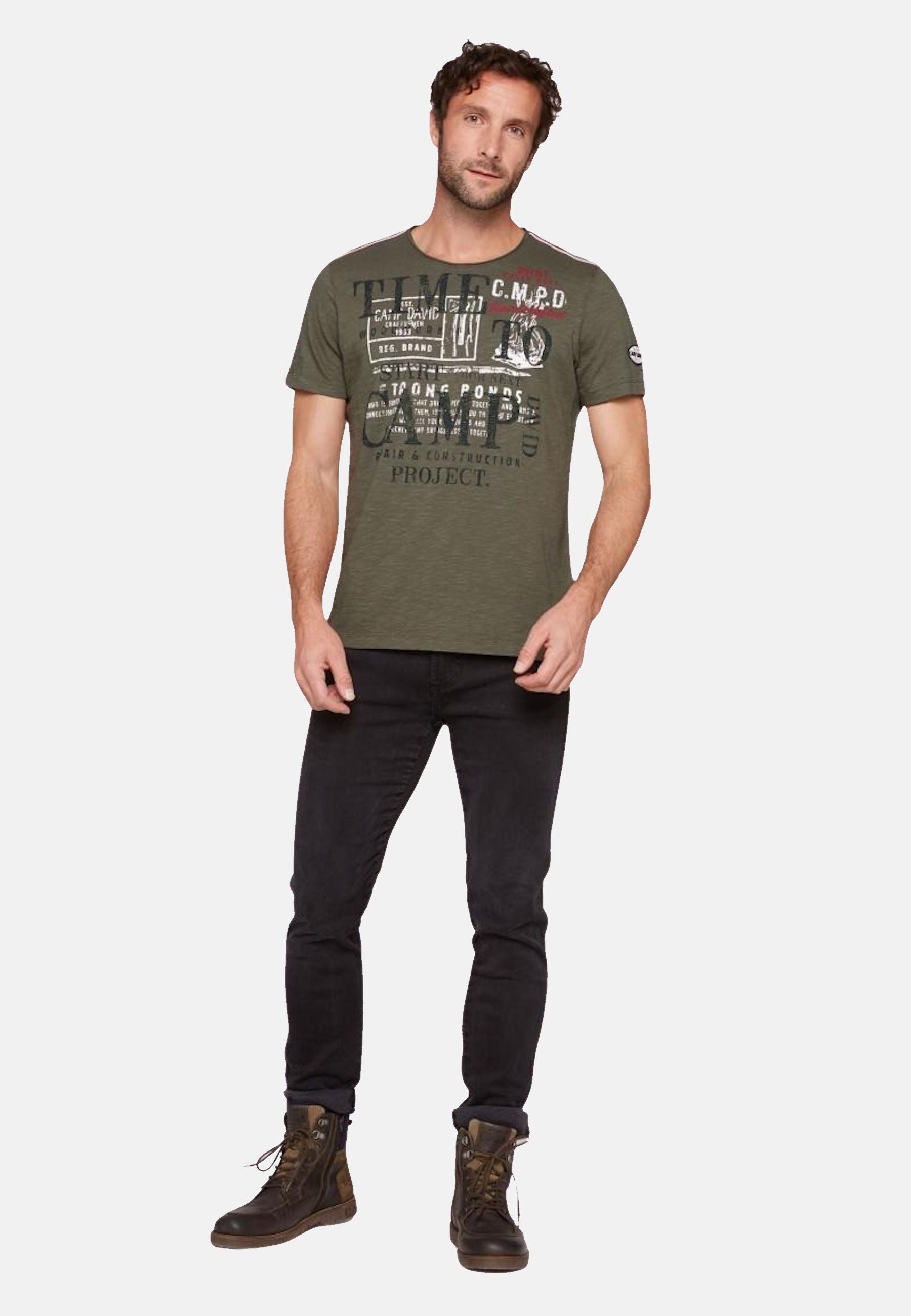 Camp David THE CRAFTSMEN Kurzarmshirt