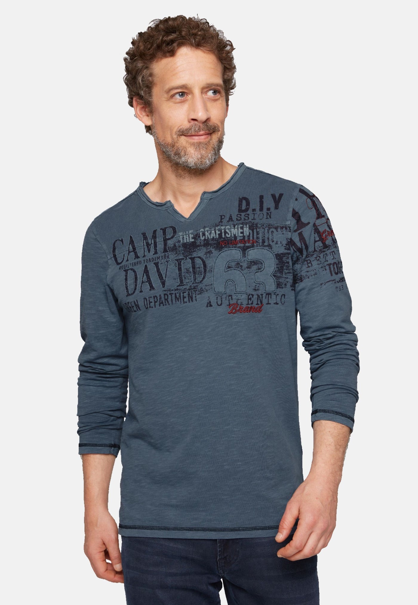 Camp David THE CRAFTSMEN Langarmshirt