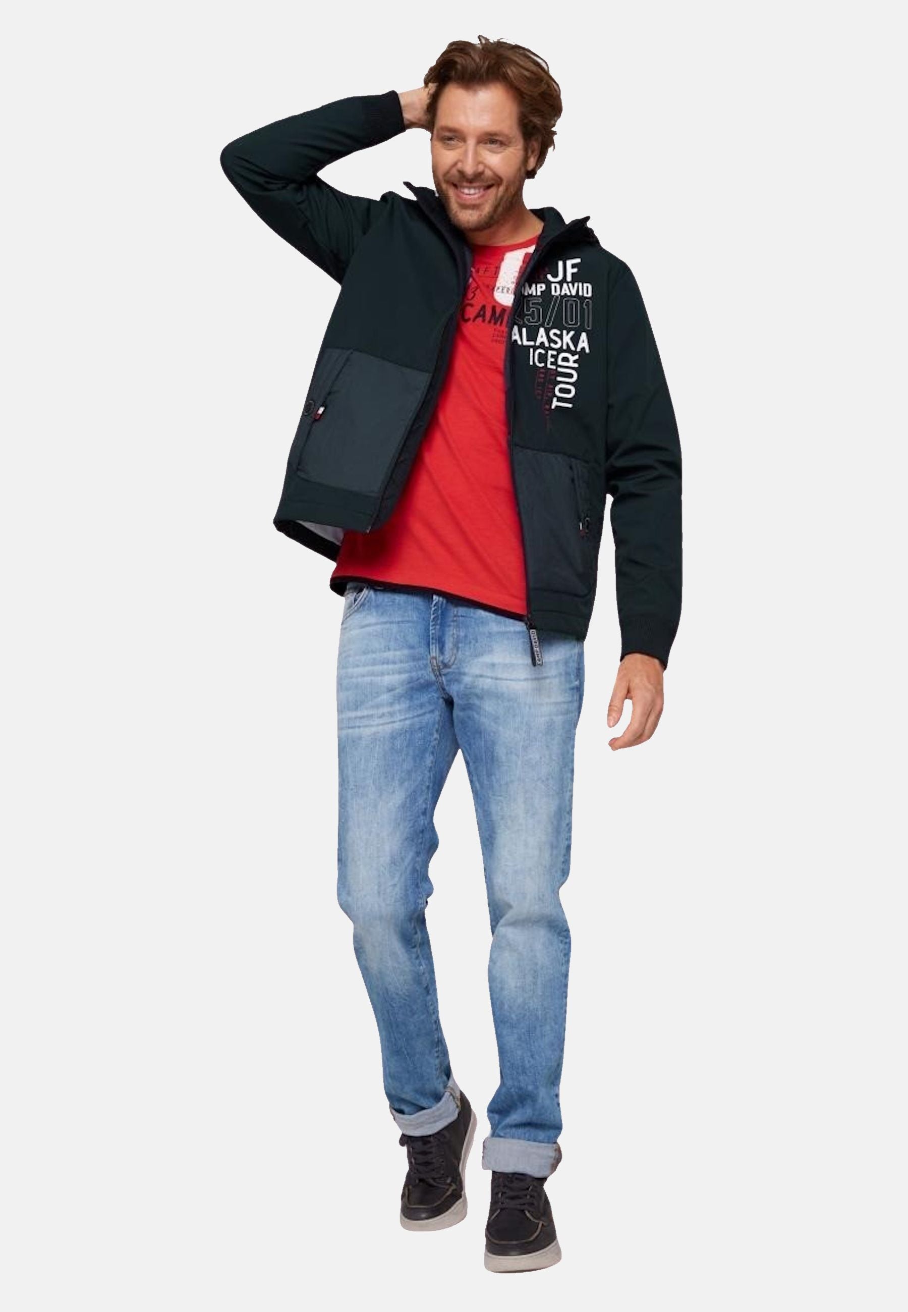 Camp David ALASKA ICE TOUR Softshelljacke