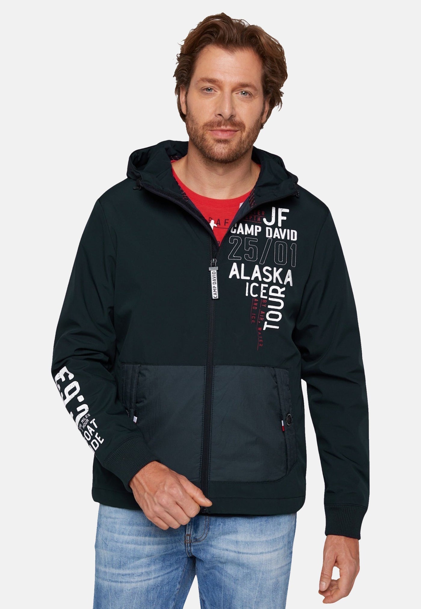 Camp David ALASKA ICE TOUR Softshelljacke