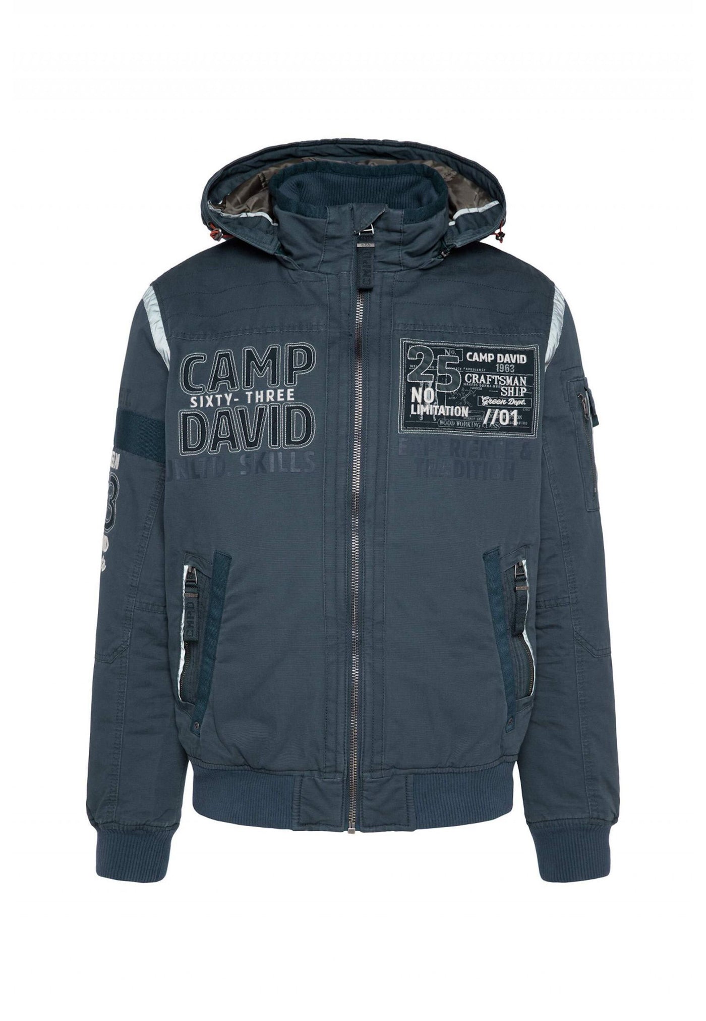 Camp David wattierter Blouson