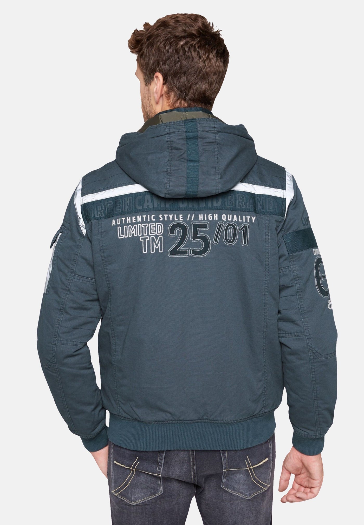 Camp David wattierter Blouson