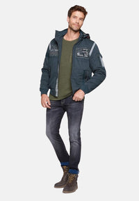 Camp David wattierter Blouson