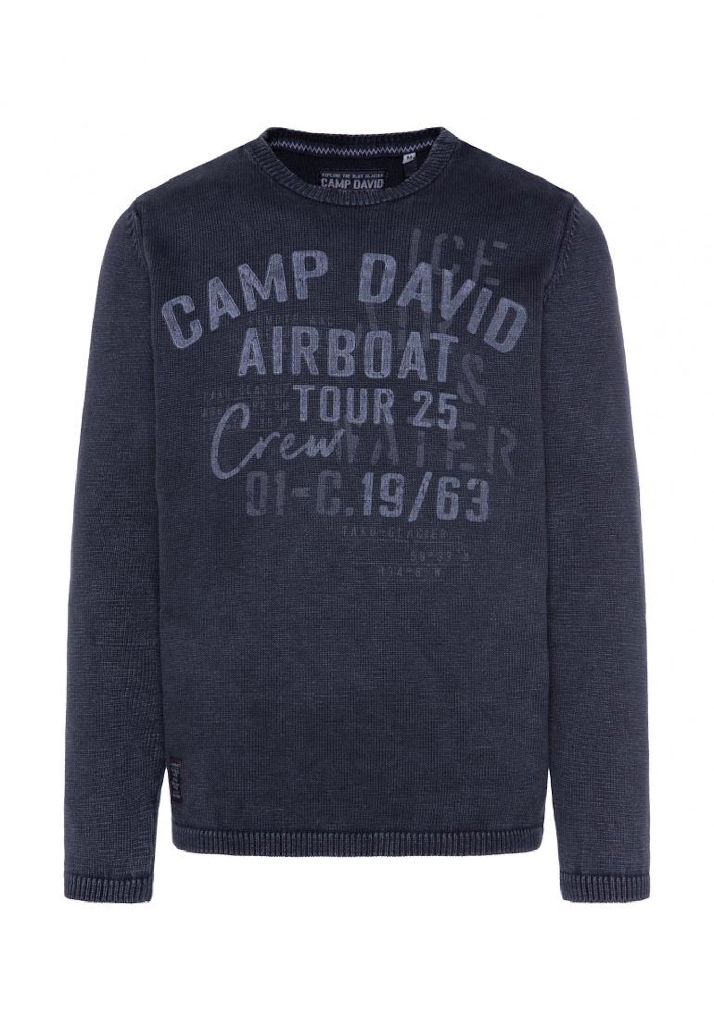 Camp David Strickpullover R-Neck