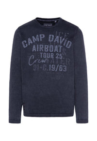 Camp David Strickpullover R-Neck