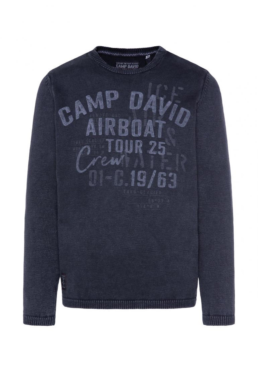 Camp David Strickpullover R-Neck