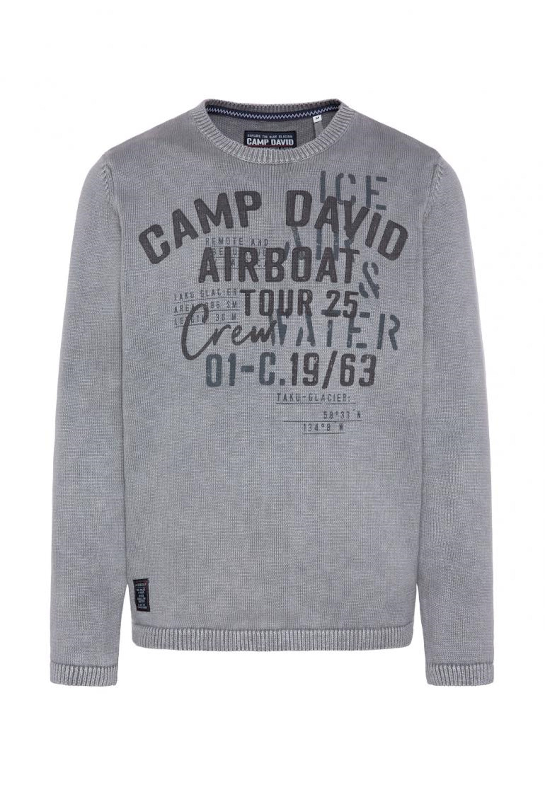 Camp David Strickpullover R-Neck