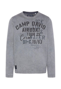 Camp David Strickpullover R-Neck