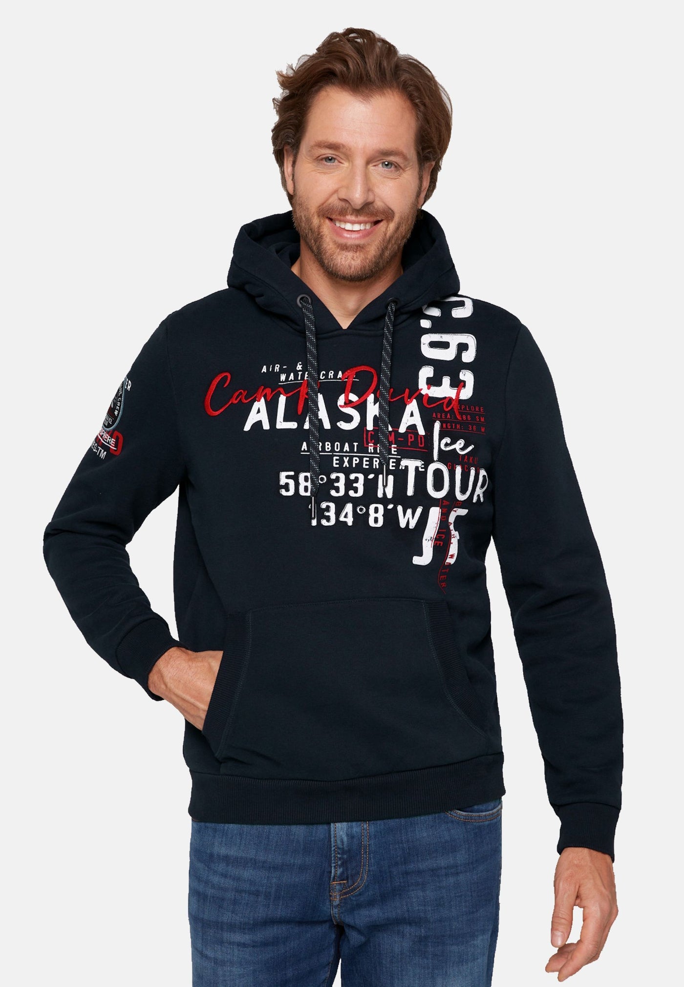 Camp David ALASKA ICE TOUR Hoodie