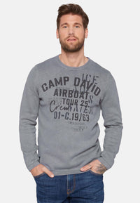 Camp David Strickpullover R-Neck