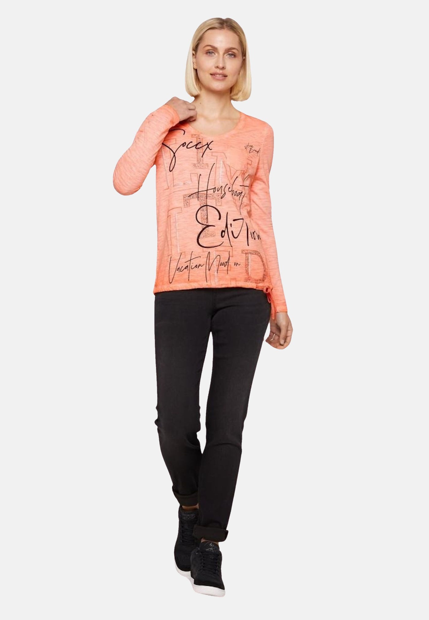 Soccx ROCK THE BOAT Langarmshirt