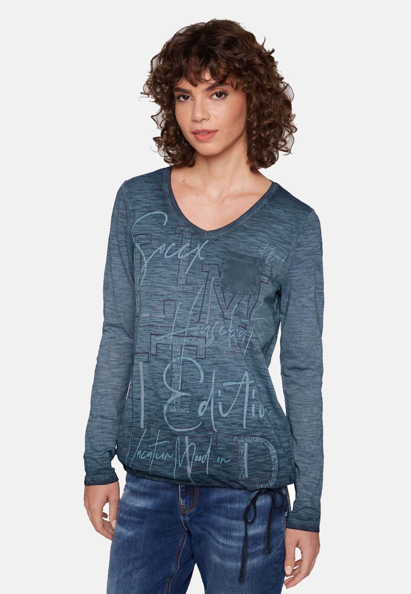 Soccx ROCK THE BOAT Langarmshirt