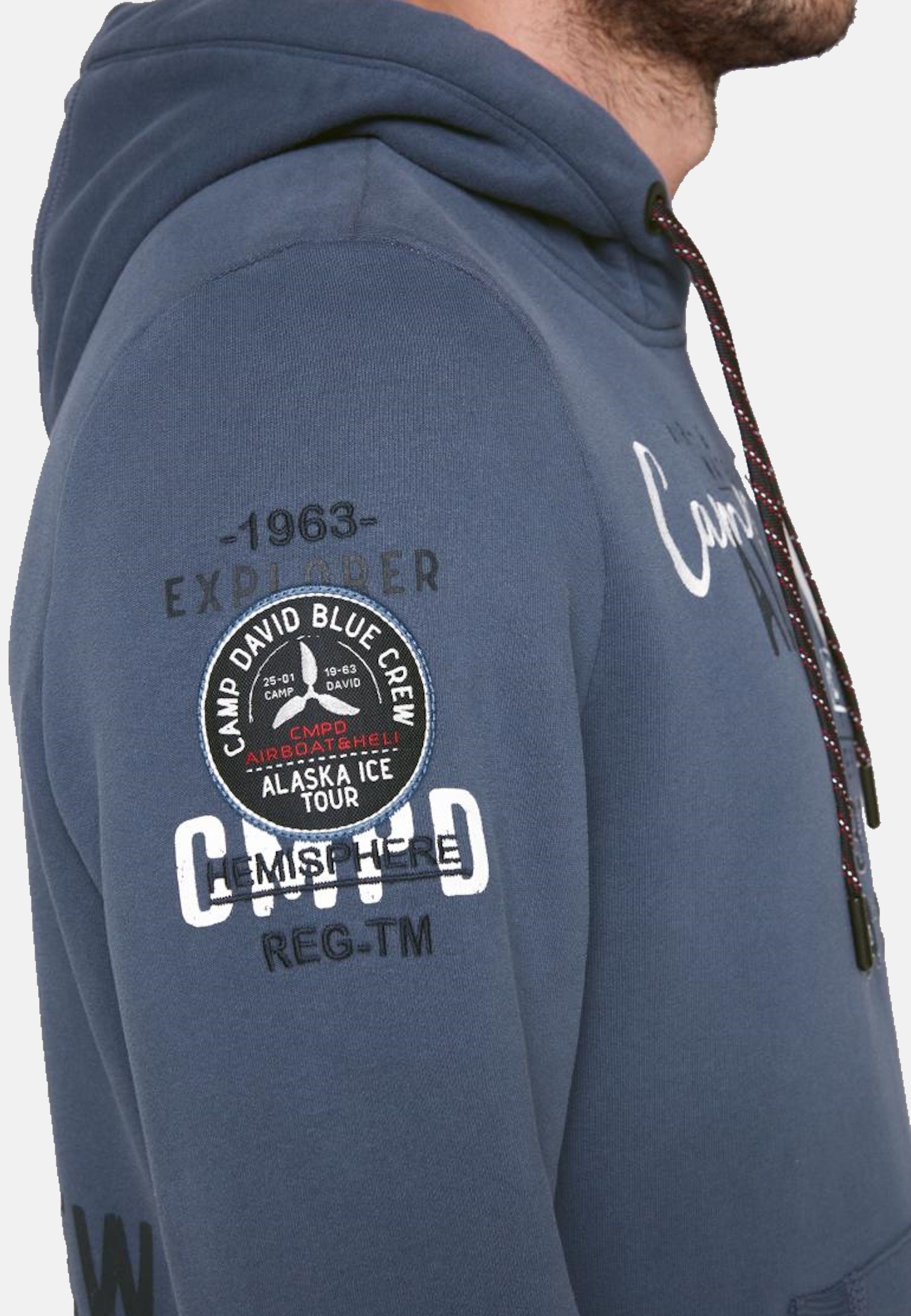 Camp David ALASKA ICE TOUR Hoodie