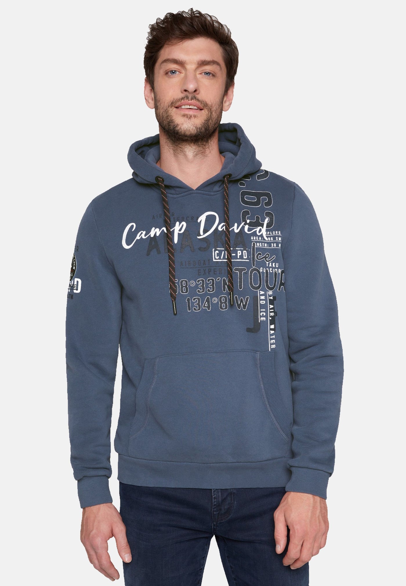 Camp David ALASKA ICE TOUR Hoodie