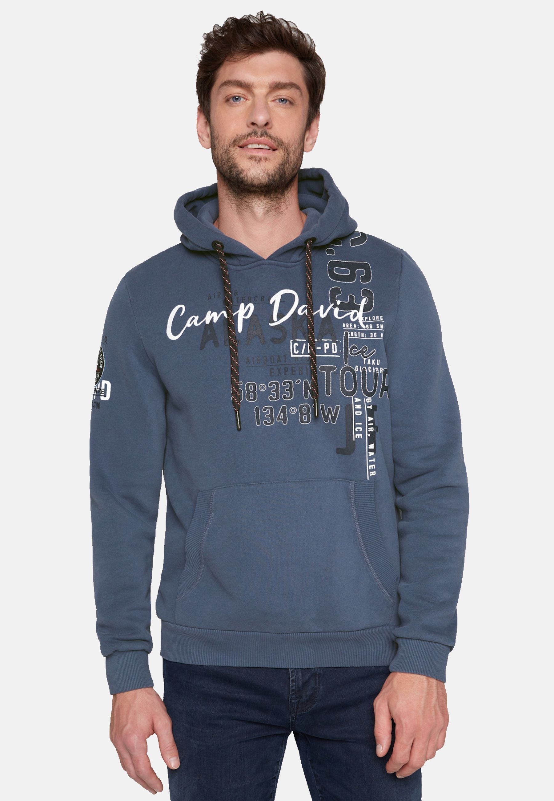 Camp David ALASKA ICE TOUR Hoodie