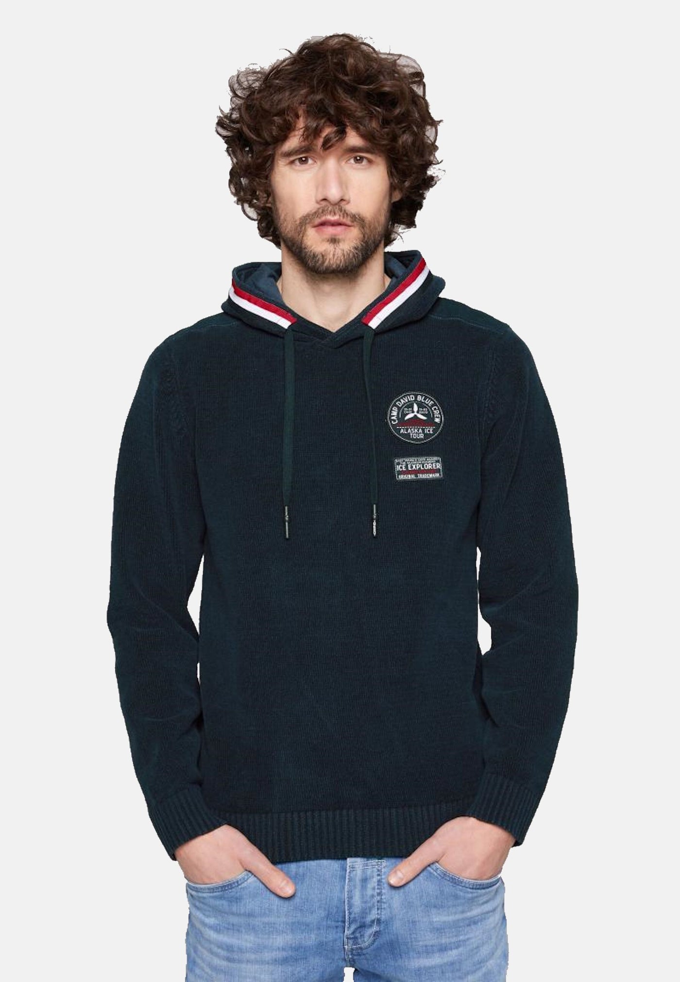 Camp David ALASKA ICE TOUR Hoodie