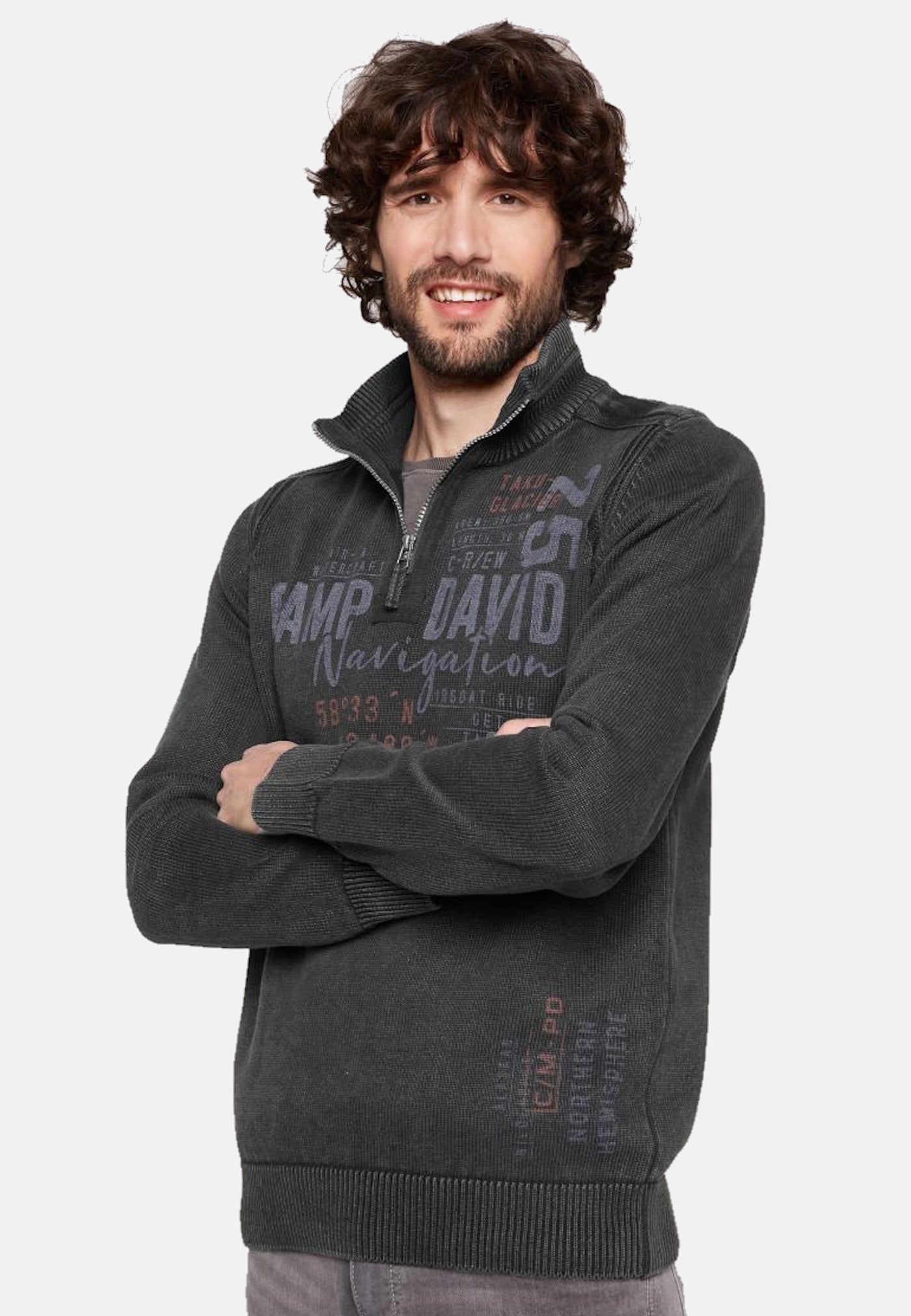 Camp David Strickpullover Troyer