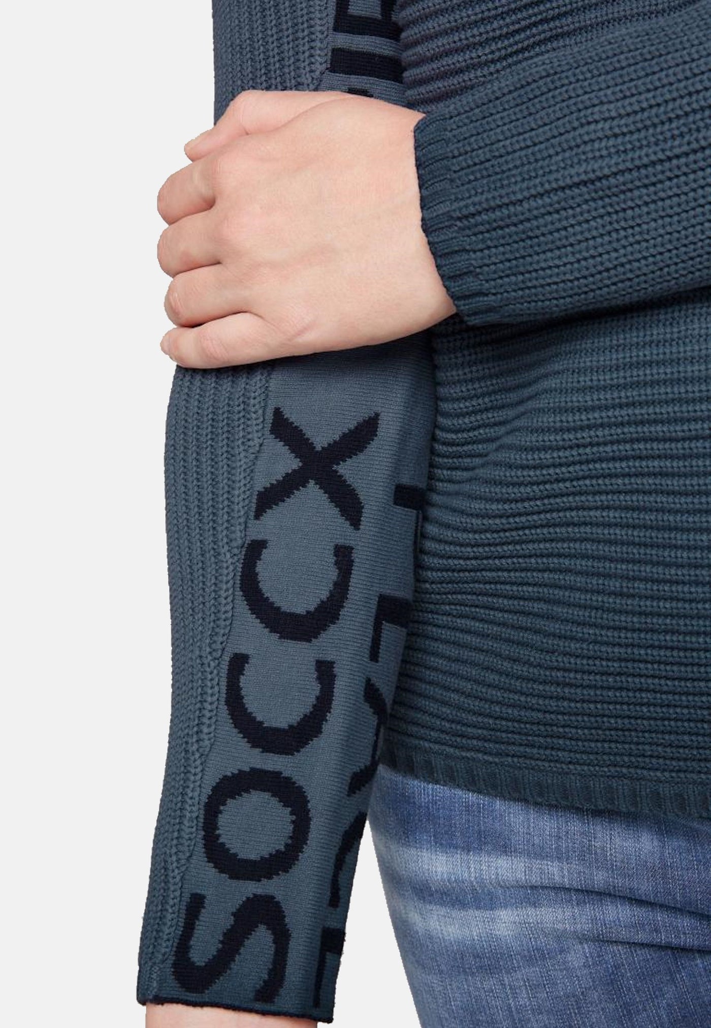 Soccx Strickpullover R-Neck