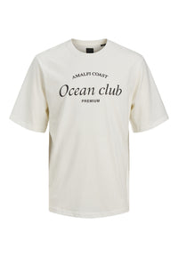 Jack & Jones JPRBLAOCEAN CLUB FRONT PRINT SS TEE